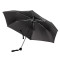 Женский механический зонт Incognito-4 L412 Keep Dry Black (Оставаться сухим)