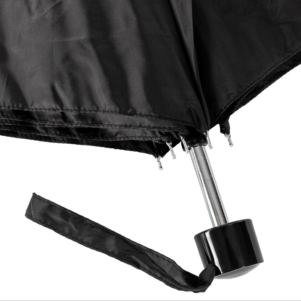 Женский механический зонт Incognito-4 L412 Keep Dry Black (Оставаться сухим)