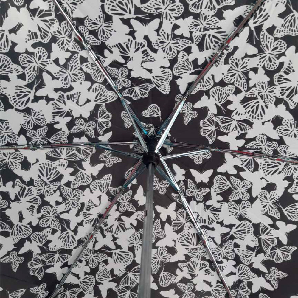 Женский механический зонт Incognito-4 L412 Stencil Butterfly (Бабочки)