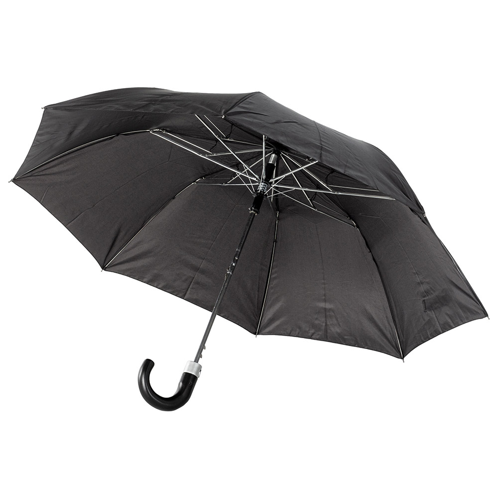 Мужской зонт полуавтомат Incognito-21 G825 Black (Черный)