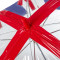 Женский прозрачный зонт-трость Incognito-30 PVC Dome L736 Union Jack (Флаг)