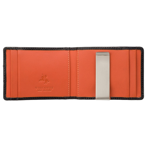 Зажим для купюр с Tap-n-Go  Visconti VSL57 Chisel (Black Monza/Orange)