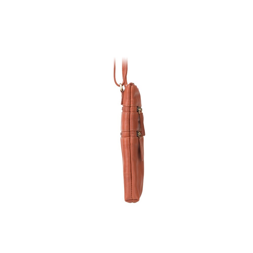 Кожаная сумка Visconti 18606 - (Brown)