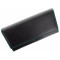 Женский кожаный кошелек Visconti CD21 с RFID Topaz (Black-Aqua)