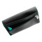 Женский кожаный кошелек Visconti CD21 с RFID Topaz (Black-Aqua)