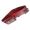 Мужской кожаный кошелек Visconti TR35 с RFID Atlantis (Black-Red)