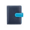 Женский кожаный кошелек Visconti RB40 с RFID Bali (Blue Multi)