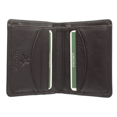 Мужской кошелек с RFID Visconti HT6 Harley (choc)