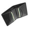 Компактный мужской кожаный кошелек Visconti HT6 Harley (black)