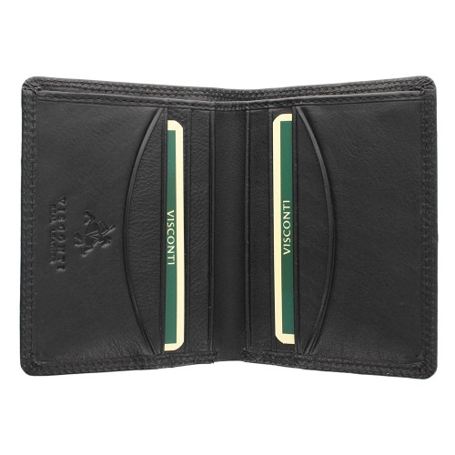 Компактный мужской кошелек Visconti HT6 Harley (black)