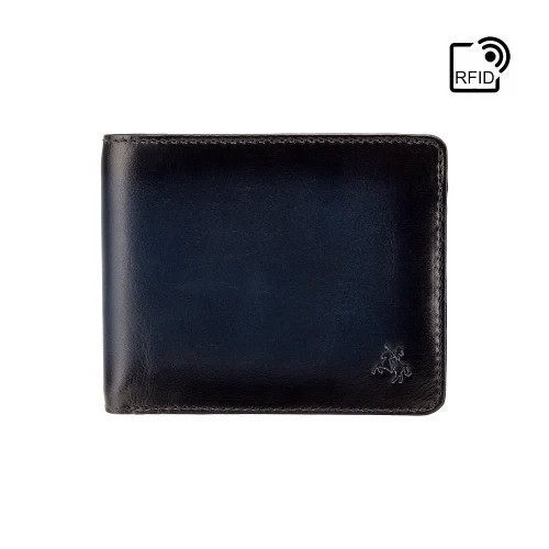 Мужской кошелек Visconti AT60 Tap-n-Go c RFID Arthur (Burnish Blue)