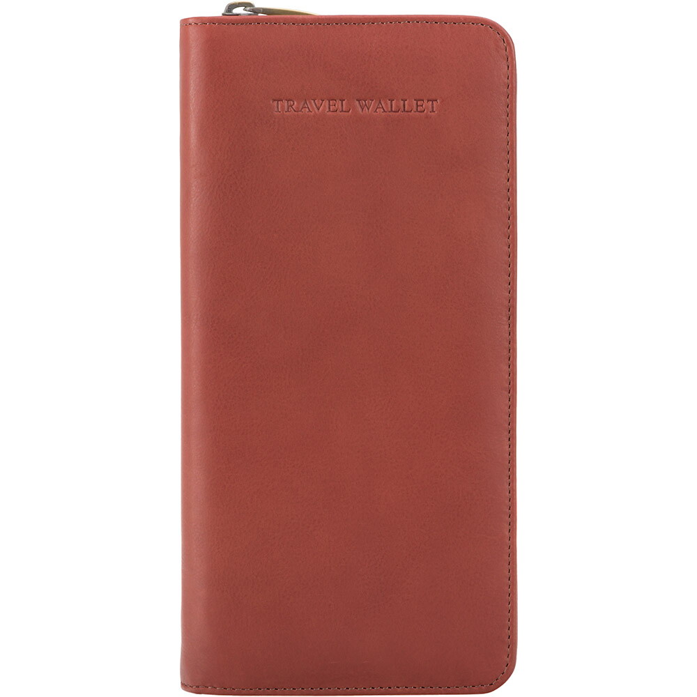 Коричневый кошелек для путешествий (тревелер) Visconti 1157 Polo (Brown)