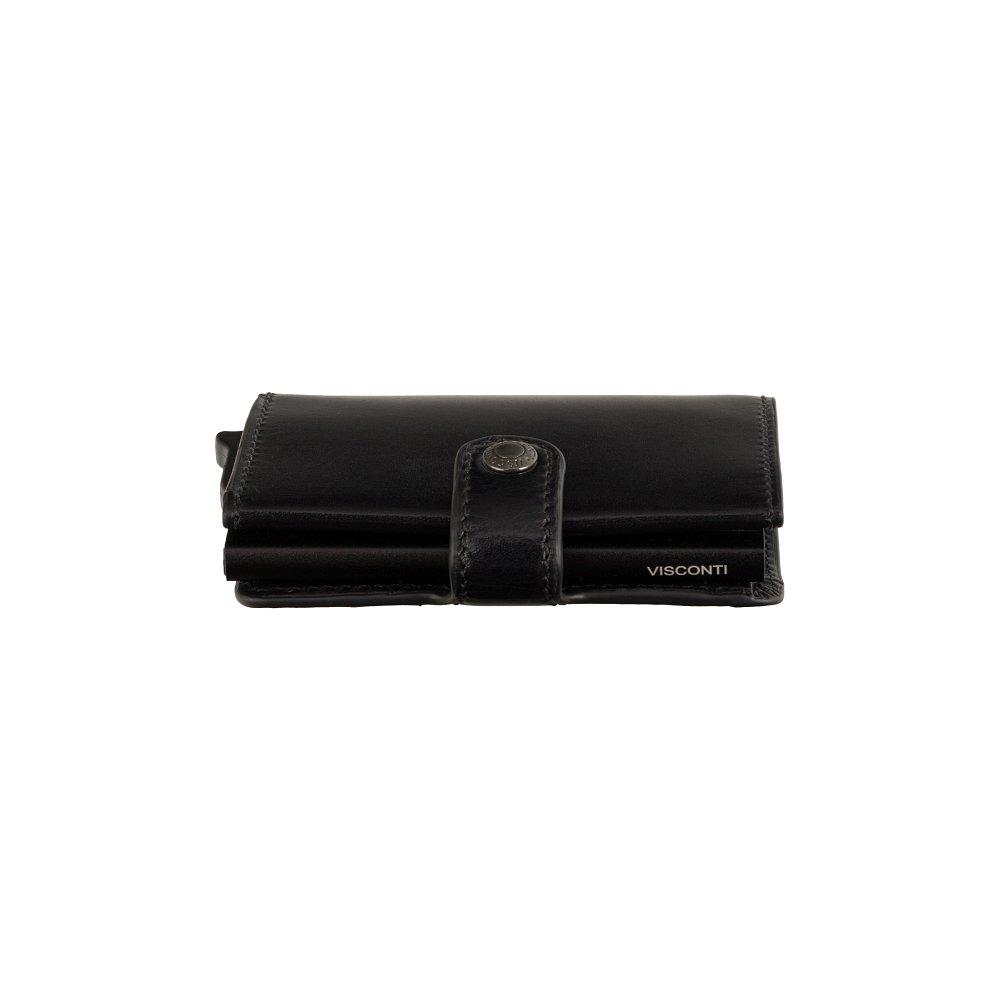 Кошелек-картхолдер Visconti ENZ80 Speziale (Black Shadow)