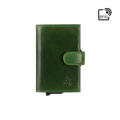 Гаманець-картхолдер Visconti VSL59 Fireblade (Green)