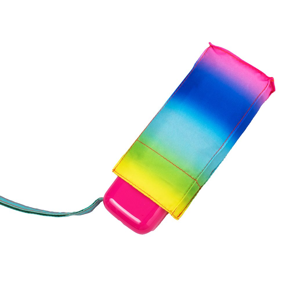 Женский мини (карманный) зонт Fulton L501 Tiny-2 Rainbow (Радуга)