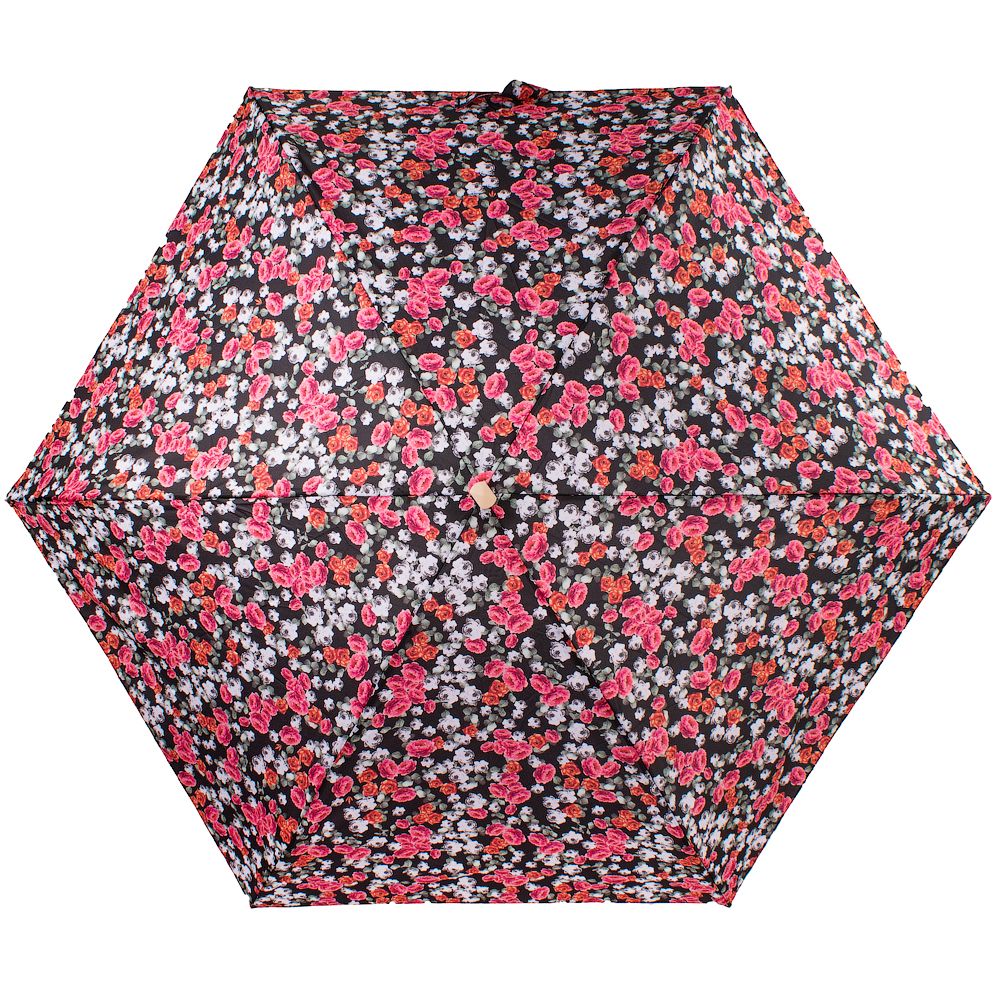 Женский мини (карманный) зонт Fulton L501 Tiny-2 Floral Cluster (Цветочный кластер)