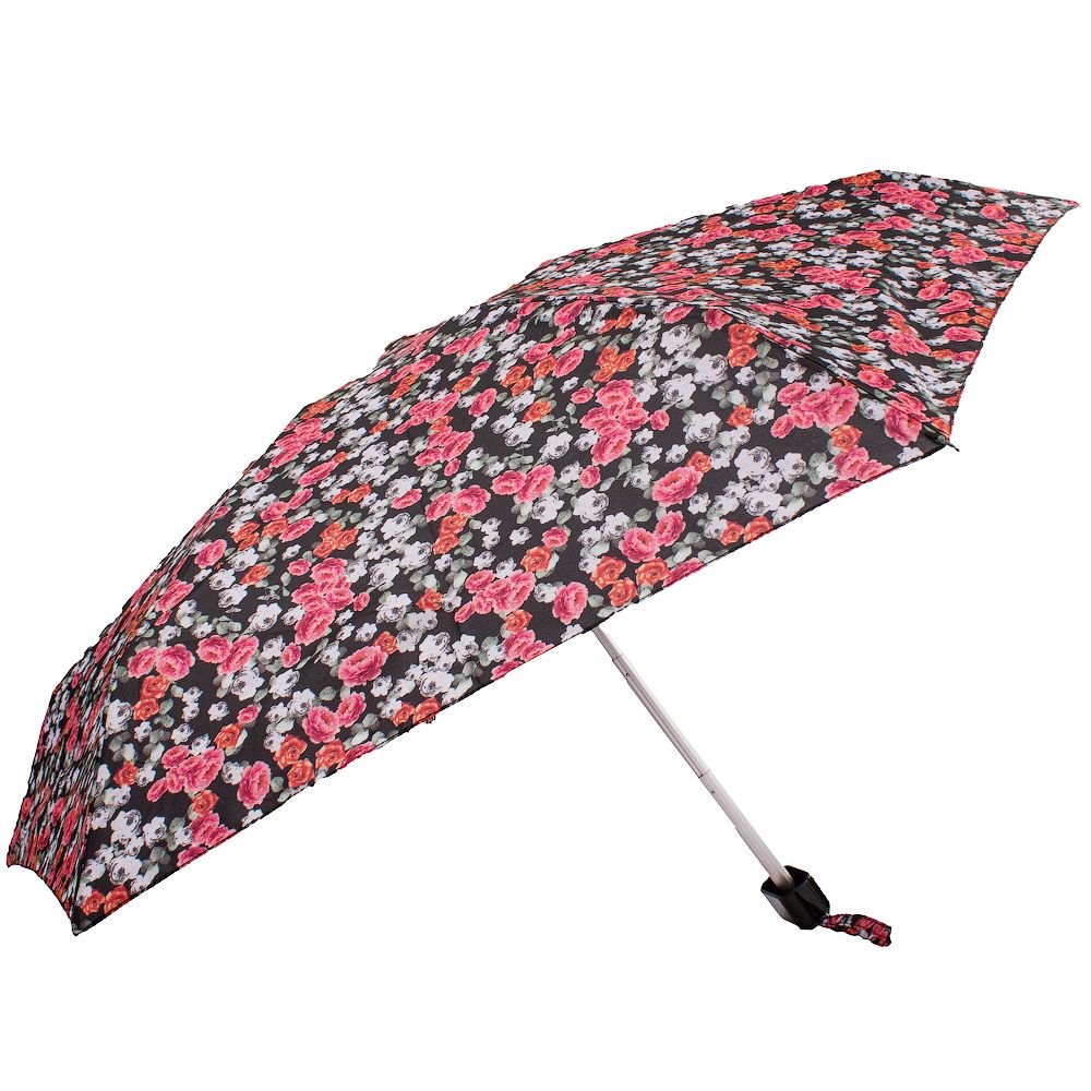 Женский мини (карманный) зонт Fulton L501 Tiny-2 Floral Cluster (Цветочный кластер)