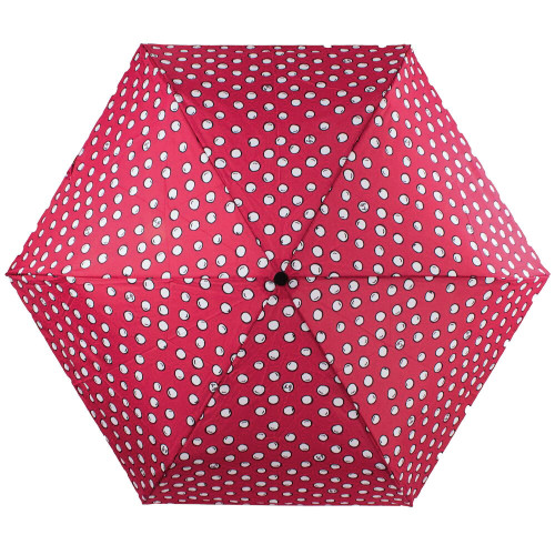 Жіноча парасолька Lulu Guinness by Fulton Minilite-2 L869 Polka Pearls (Перлинний горох)