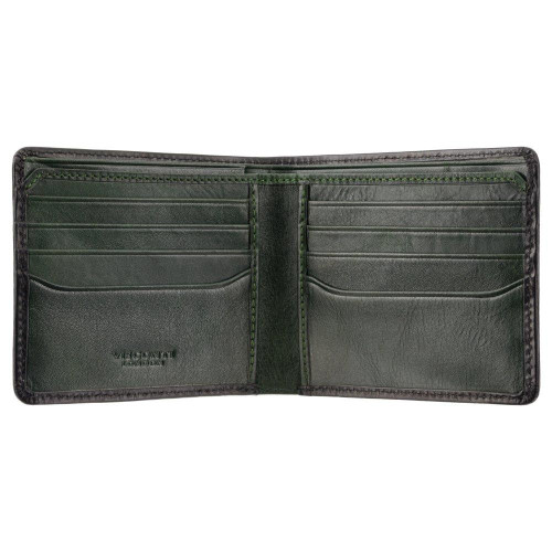 Мужской кошелек Visconti AT58 Milo c RFID (Burnish Green)