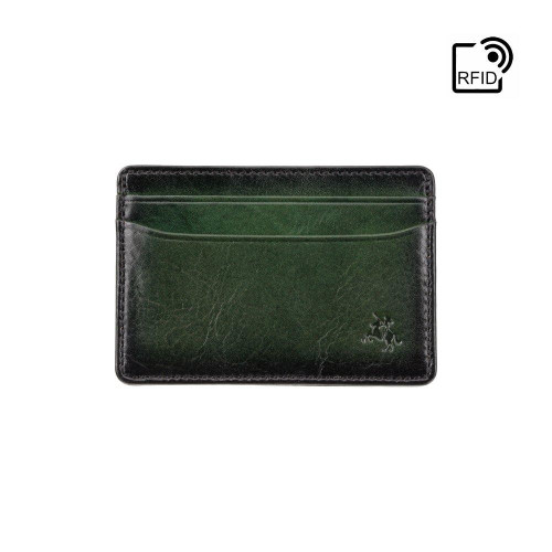 Картхолдер Visconti AT54 з RFID Evan (Burnish Green)