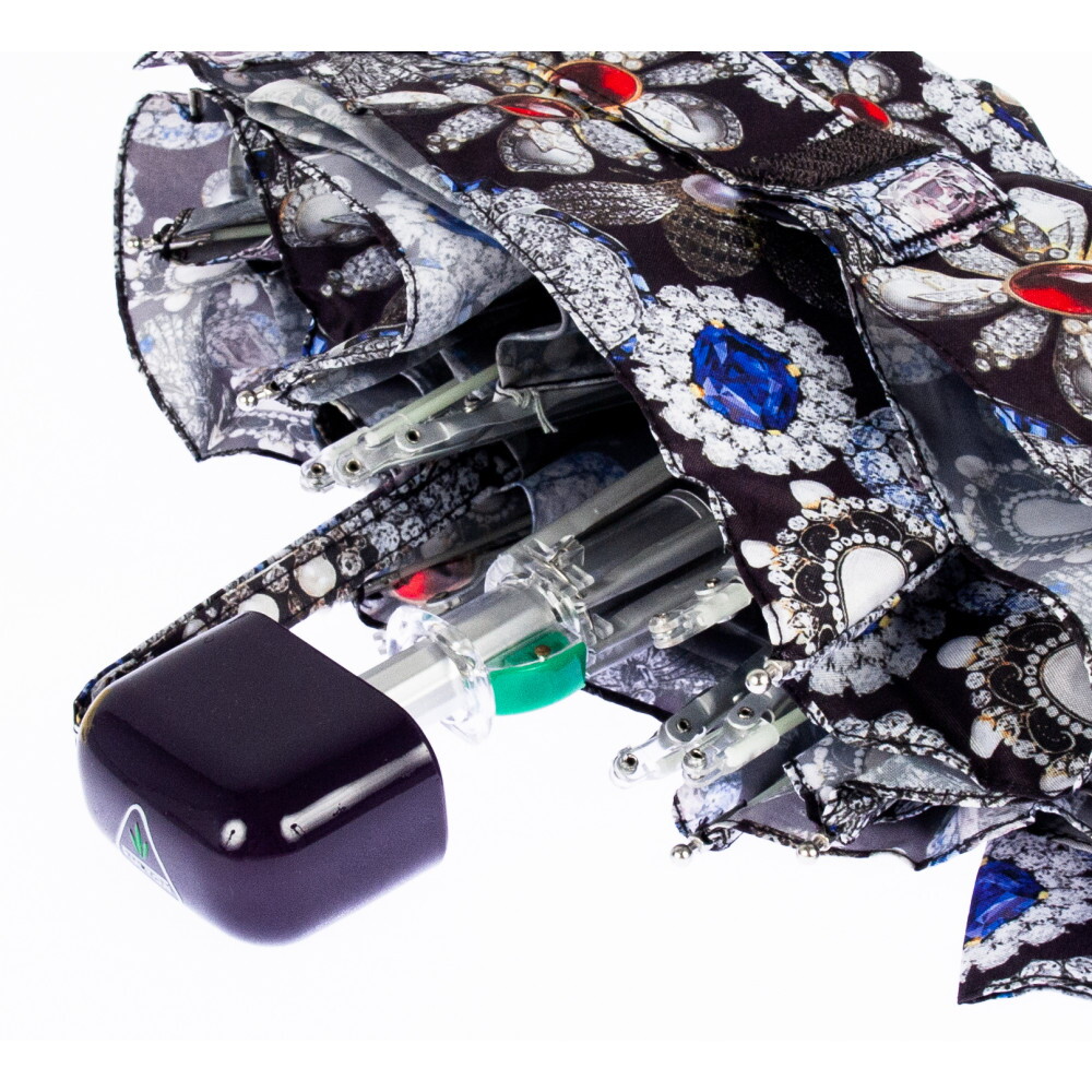 Мини зонт женский Fulton L501 Tiny-2 The Crown Jewels (Драгоценности)