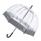 Женский прозрачный зонт-трость Fulton Birdcage-2 L042 Houndstooth Borde (Гусиная лапка) Женский прозрачный зонт-трость Fulton Birdcage-2 L042 Houndstooth Borde (Гусиная лапка)