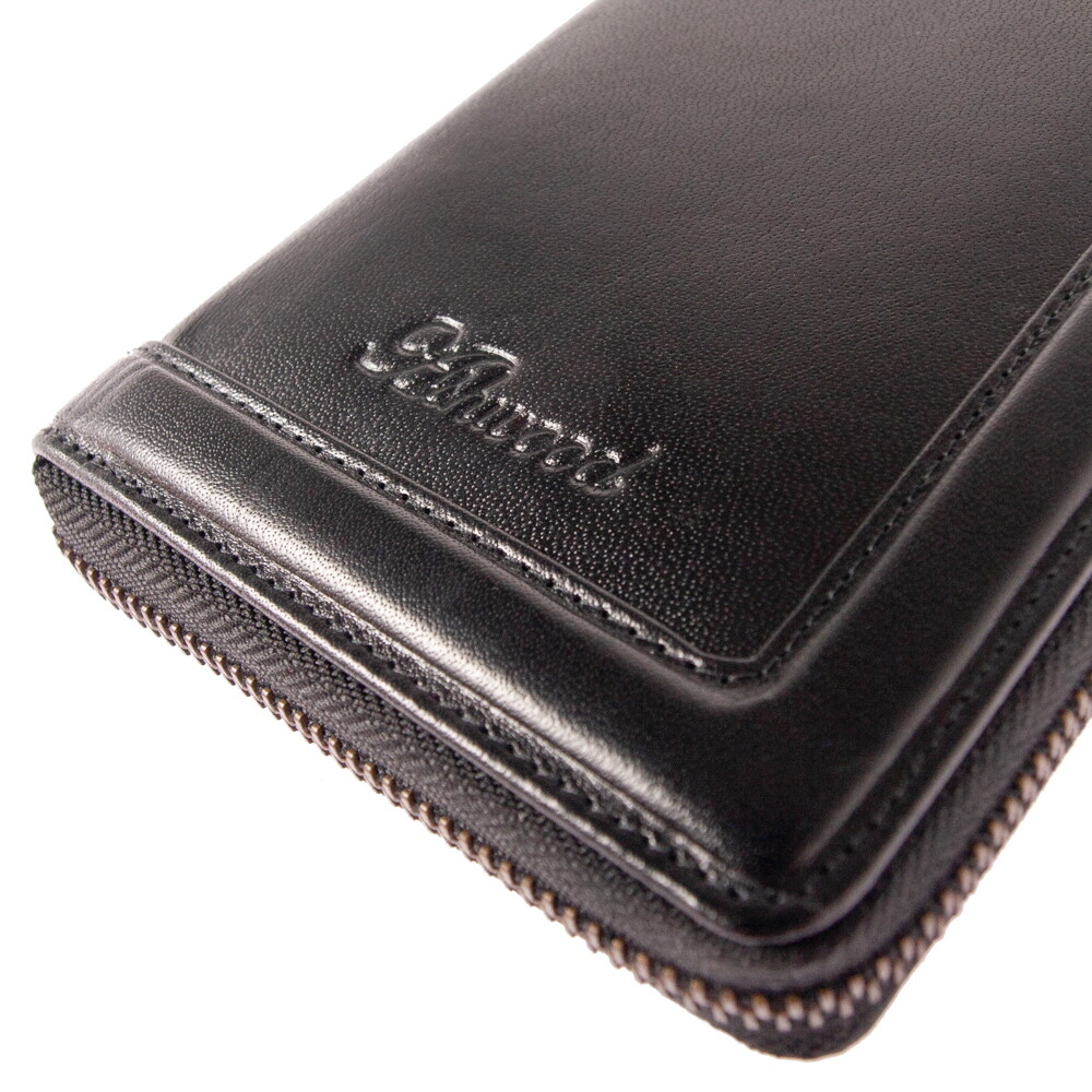 Портмоне дорожное Ashwood TW01 Black (Черный)