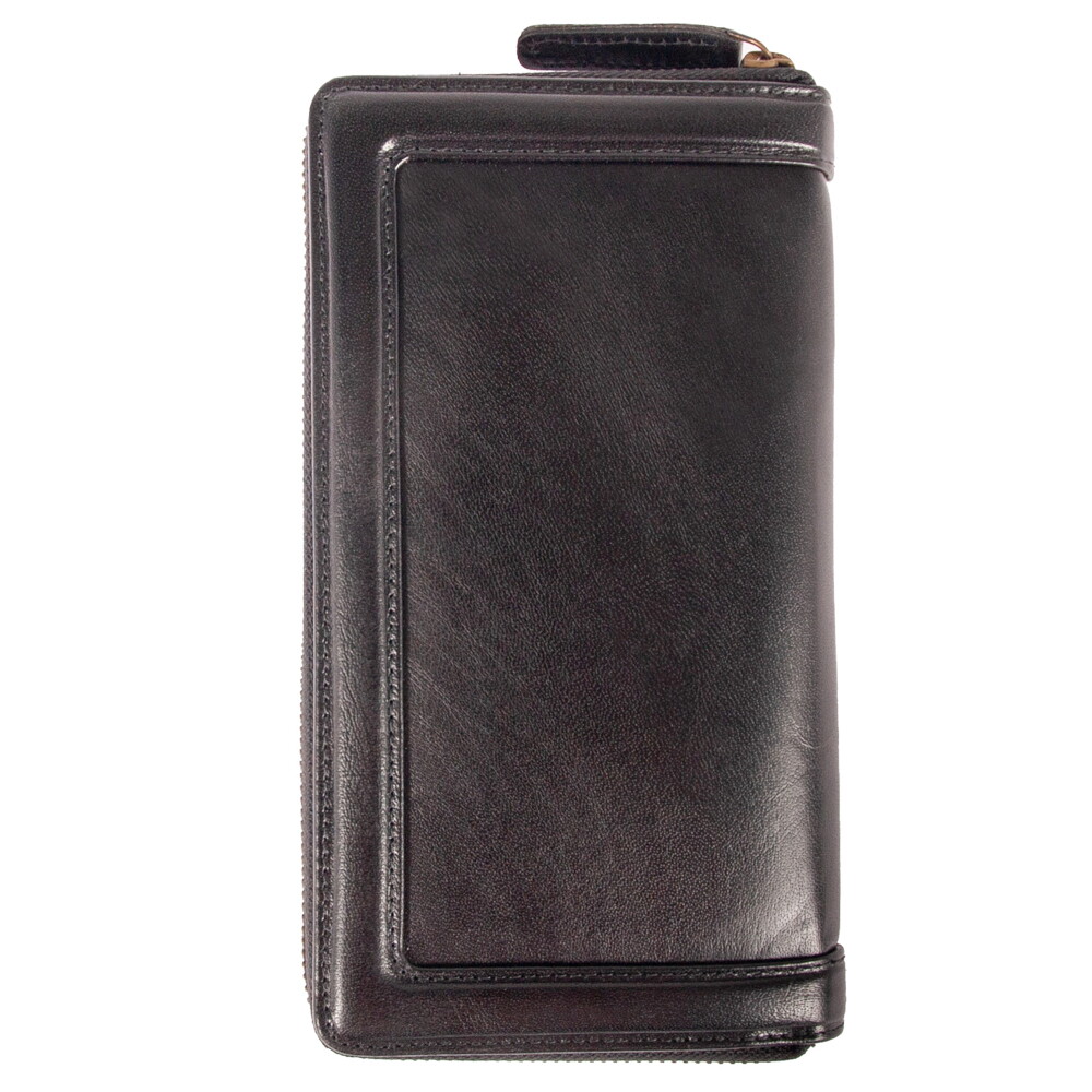 Портмоне дорожное Ashwood TW01 Black (Черный)
