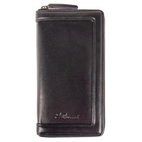 Портмоне дорожное Ashwood TW01 Black (Черный)
