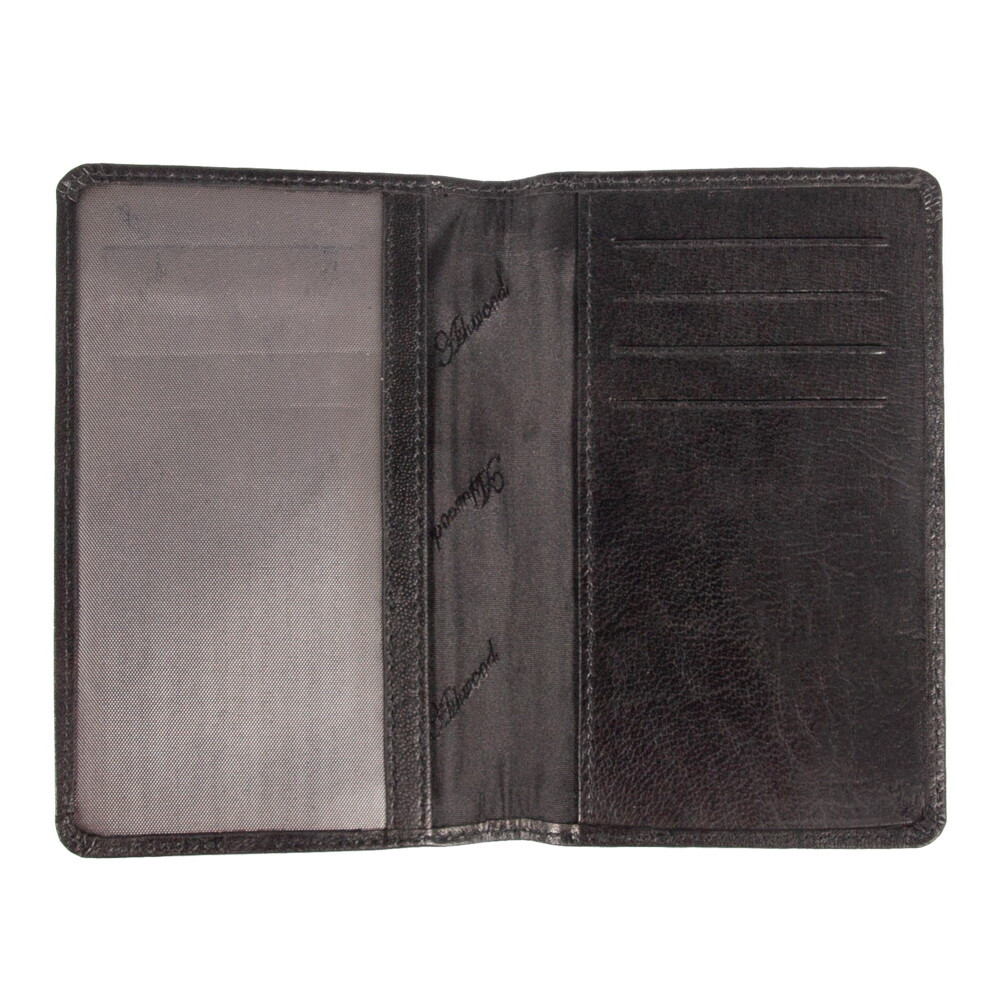 Портмоне дорожное Ashwood TW01 Black (Черный)