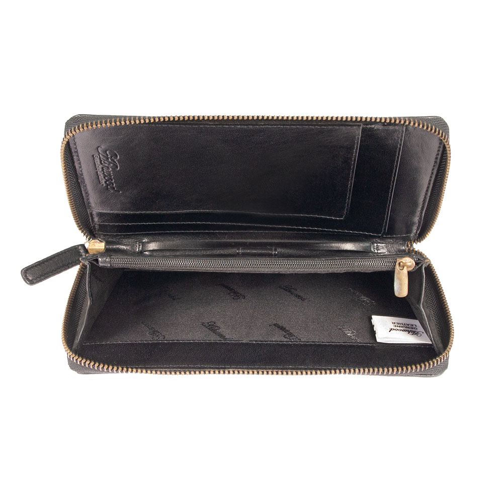 Портмоне дорожное Ashwood TW01 Black (Черный)