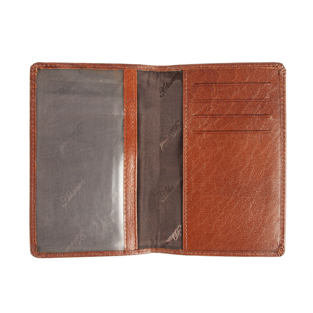 Портмоне дорожное Ashwood TW01 Chestnut (Каштановый)