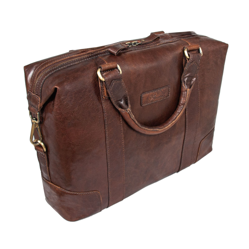 Сумка мужская Ashwood G34 Brandy