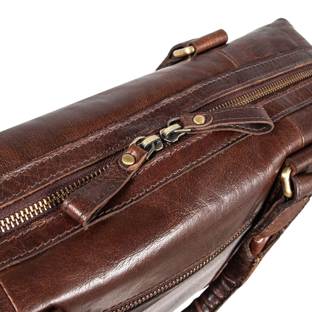 Сумка мужская Ashwood G34 Brandy