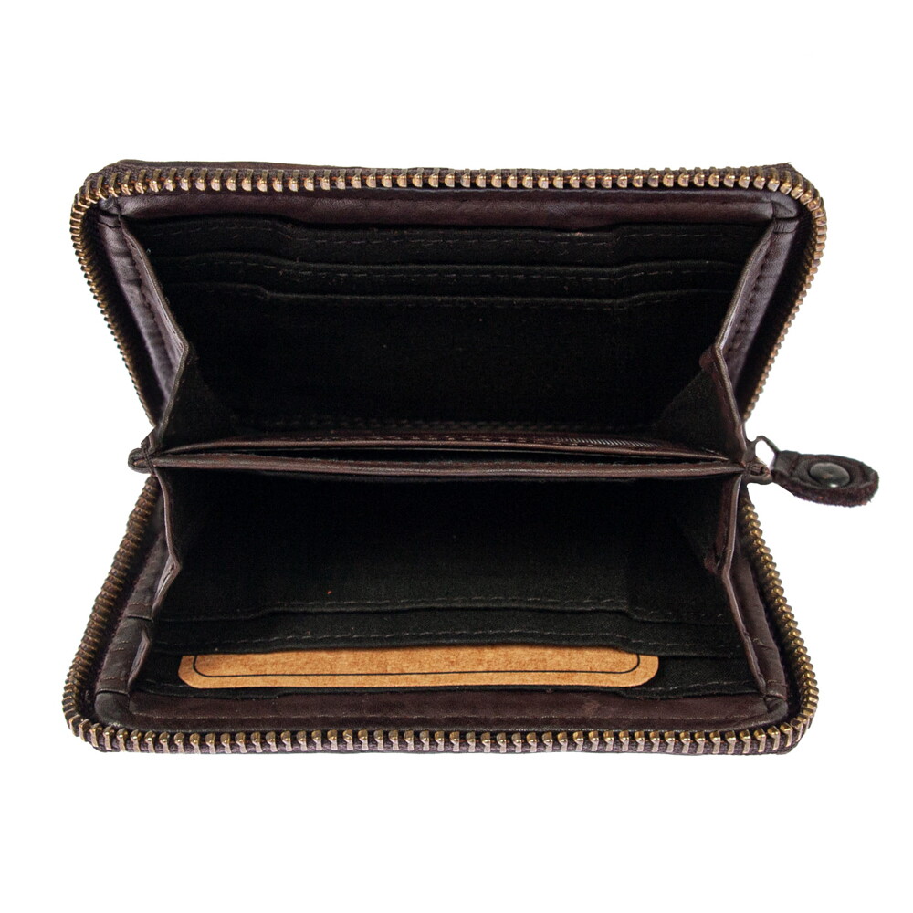 Кошелек женский Ashwood D80 DK Brn