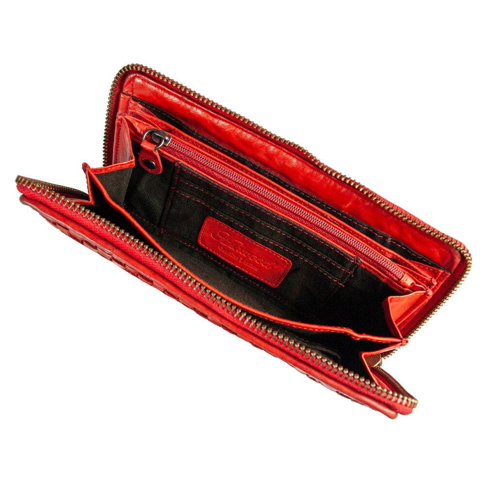 Женский кошелек Ashwood D81 Red (Красный)