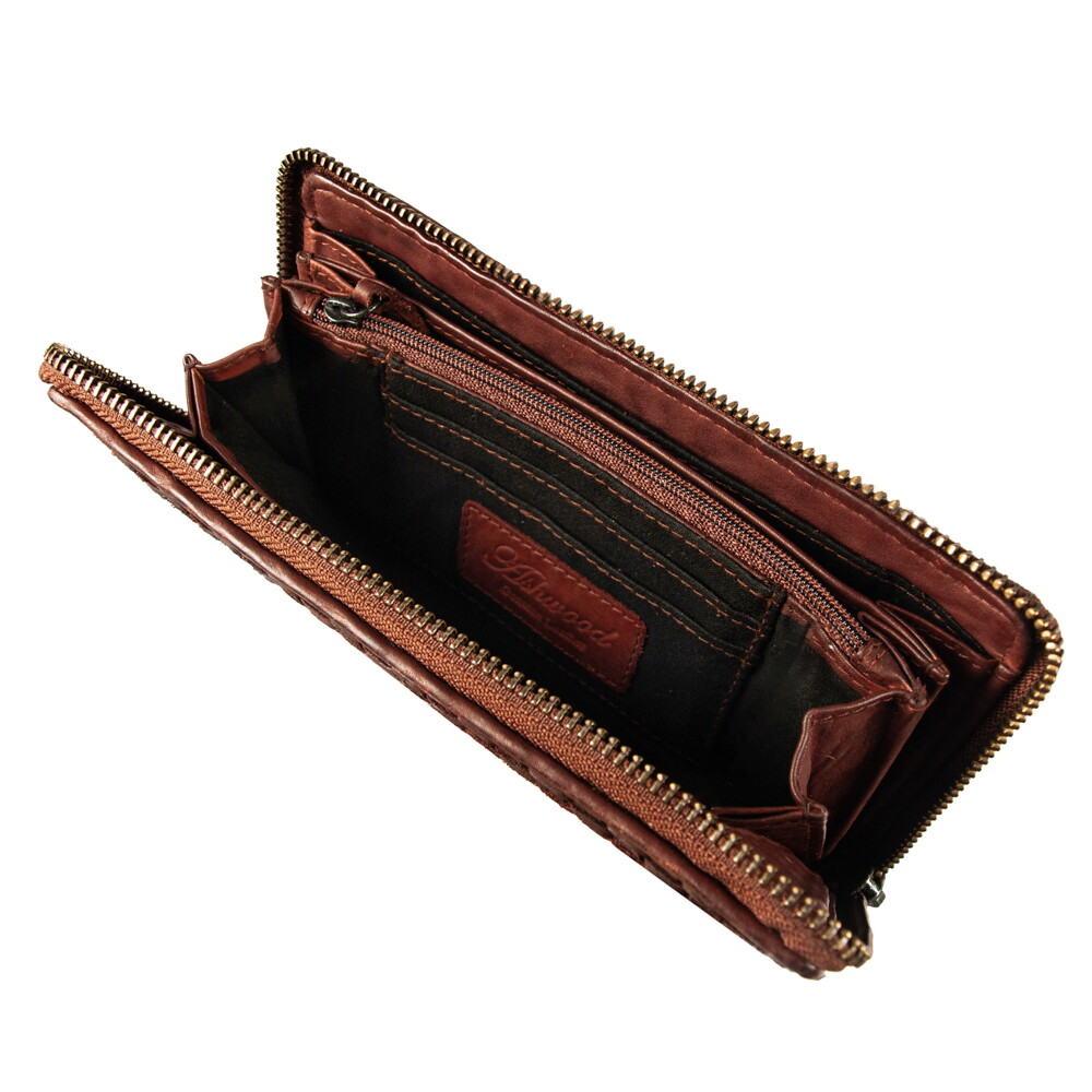Женский кошелек Ashwood D81 Cognac (Коньячный)