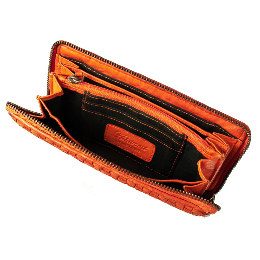 Женский кошелек Ashwood D81 Orange (Оранжевый)
