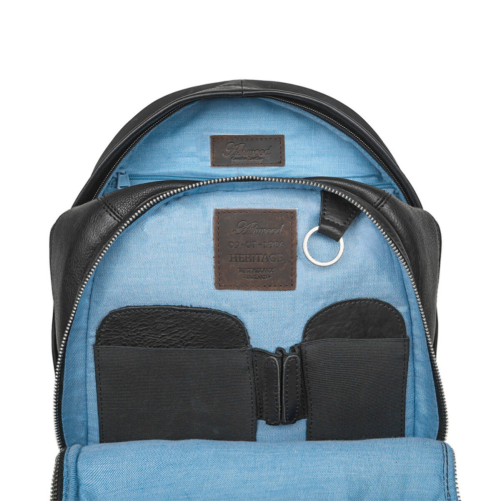 Рюкзак мужской Ashwood 4555 Black (Черный)