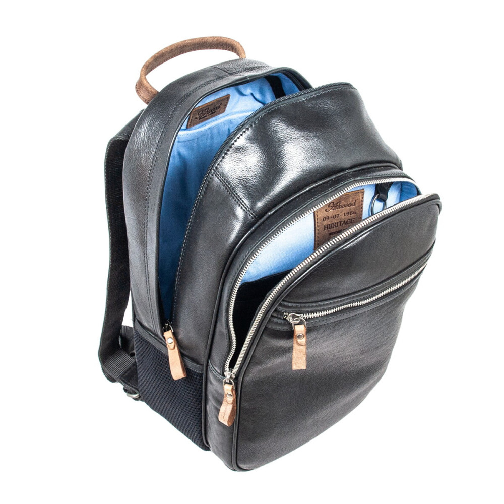 Рюкзак мужской Ashwood 4555 Black (Черный)
