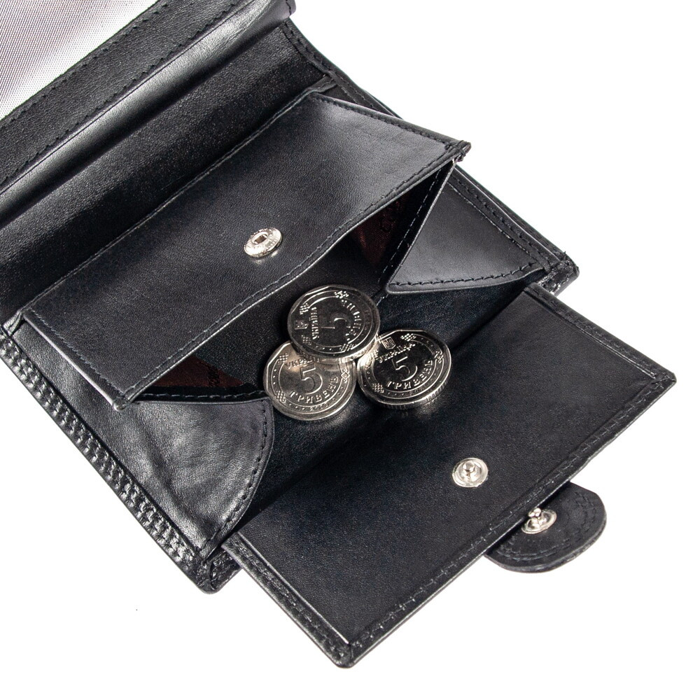 Кошелек мужской Ashwood 1246 VT Black