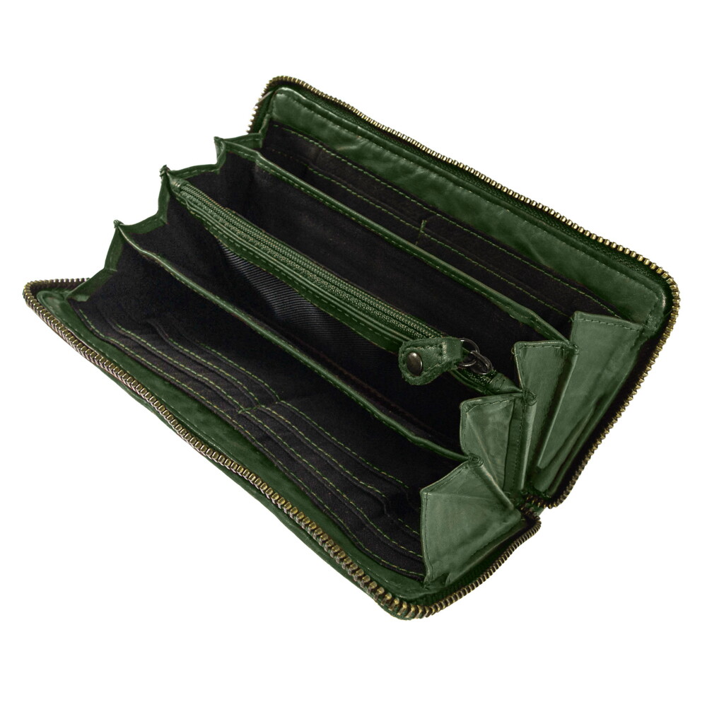Женский кошелек Ashwood D81 Green (Зеленый)