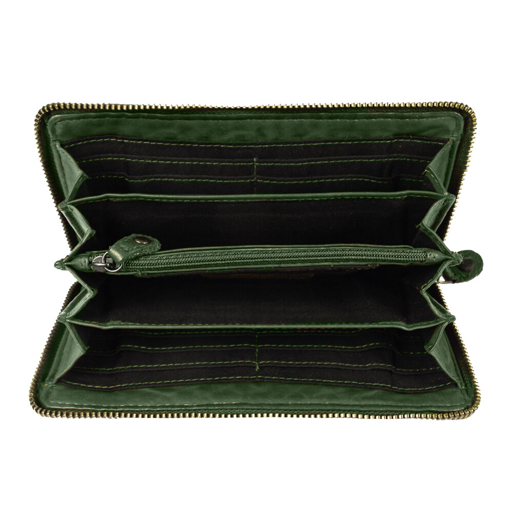 Женский кошелек Ashwood D81 Green (Зеленый)