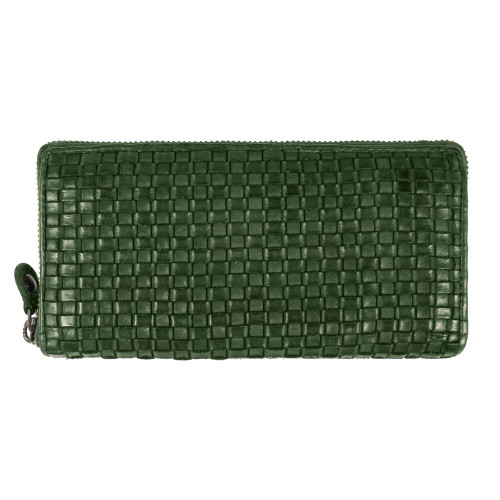 Вінтажний гаманець жіночий Ashwood D81 Green (Зелений)