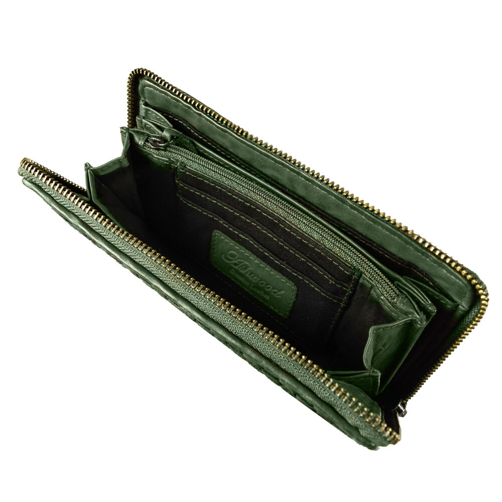 Женский кошелек Ashwood D81 Green (Зеленый)