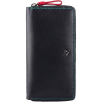 Женский кошелек Visconti SP33 с RFID Iris (Black Multi)