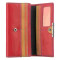 Женский кожаный кошелек Visconti R11 с RFID Paloma (Red/Rhumba) 