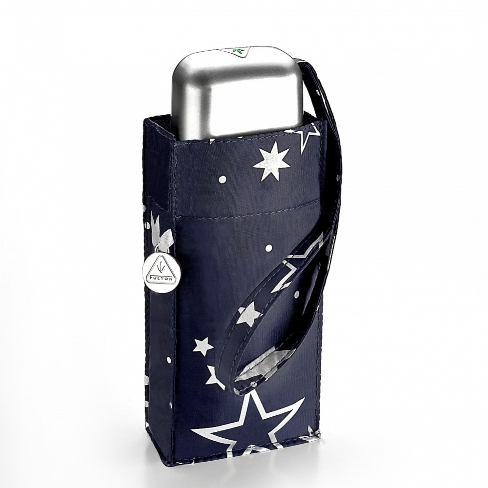 Женский мини зонт Fulton L501 Tiny-2 Night Sky (Ночное небо)