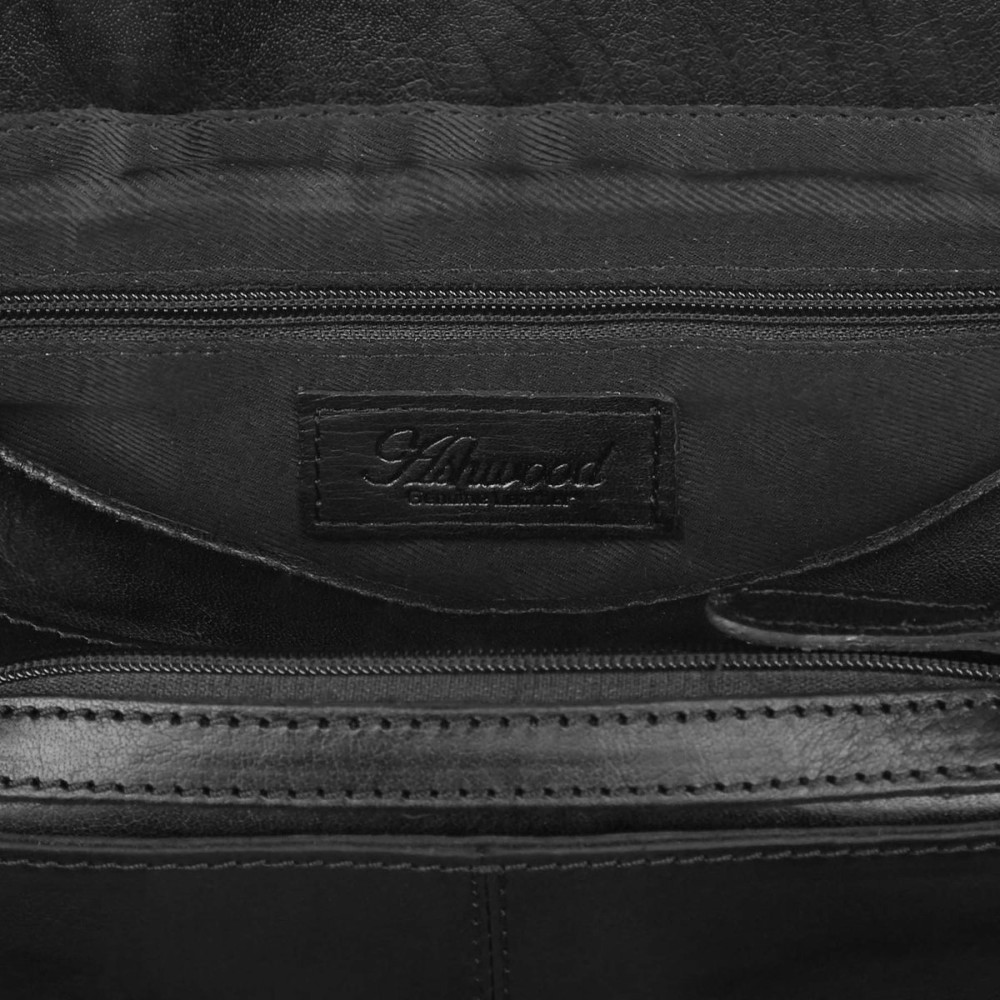 Сумка чоловіча Ashwood 8342 BLACK