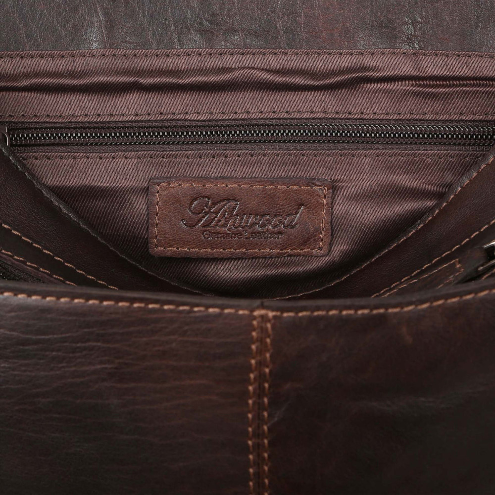 Сумка чоловіча Ashwood 8342 BRN